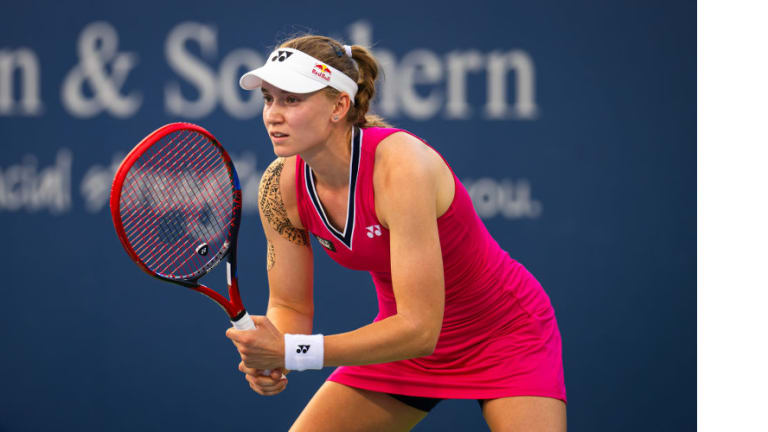 Rybakina won two WTA 1000 titles this year, in Indian Wells and Rome.