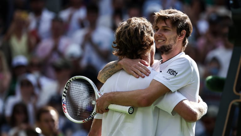 Bublik was ever gracious in defeat, after his good friend avenged a recent Halle final loss.